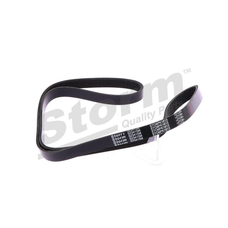 Courroie trapézoïdale à nervures STORM QUALITY PARTS STO6PK1613