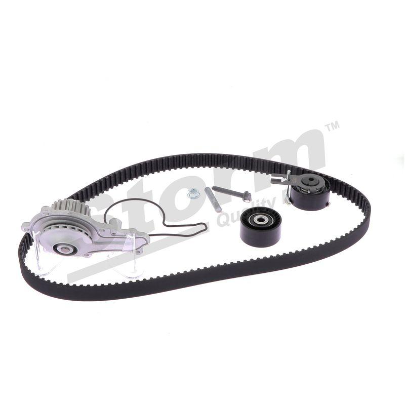 Pompe à eau + kit de courroie crantée STORM QUALITY PARTS 904487KP