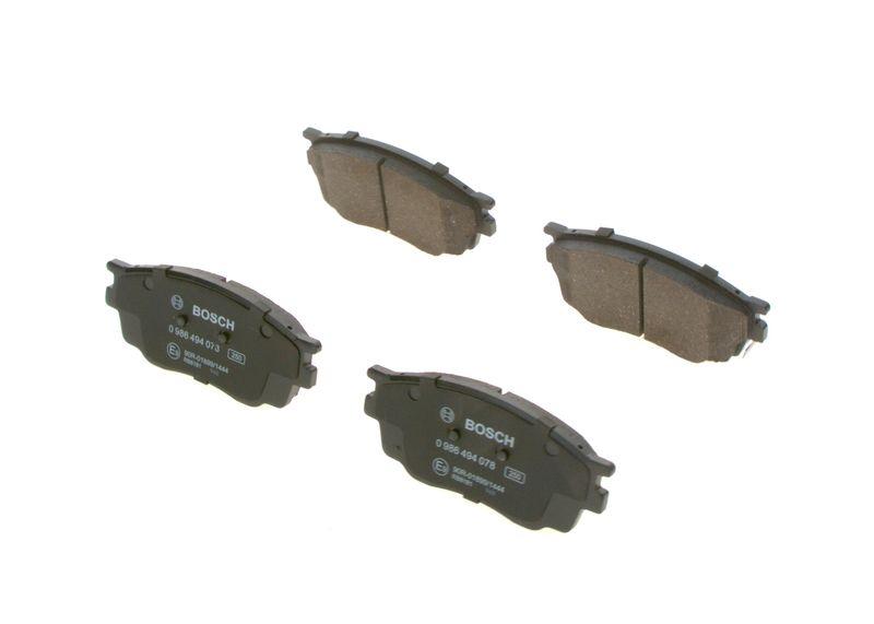 Kit de plaquettes de frein, frein à disque BOSCH 0 986 494 078