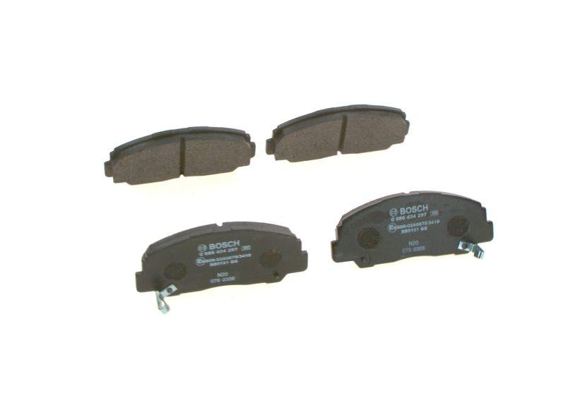 Kit de plaquettes de frein, frein à disque BOSCH 0 986 424 297