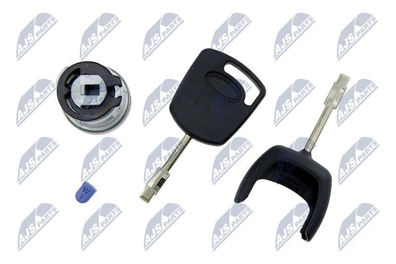 Cylindre de fermeture, serrure de contact d'allumage NTY EZC-FR-048
