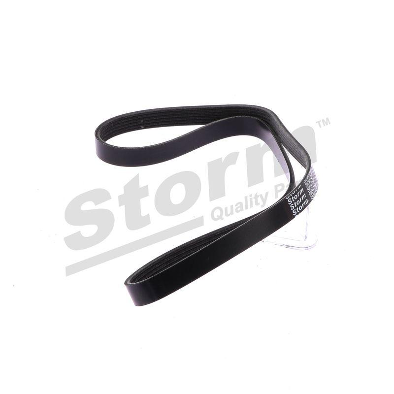 Courroie trapézoïdale à nervures STORM QUALITY PARTS STO6PK1183