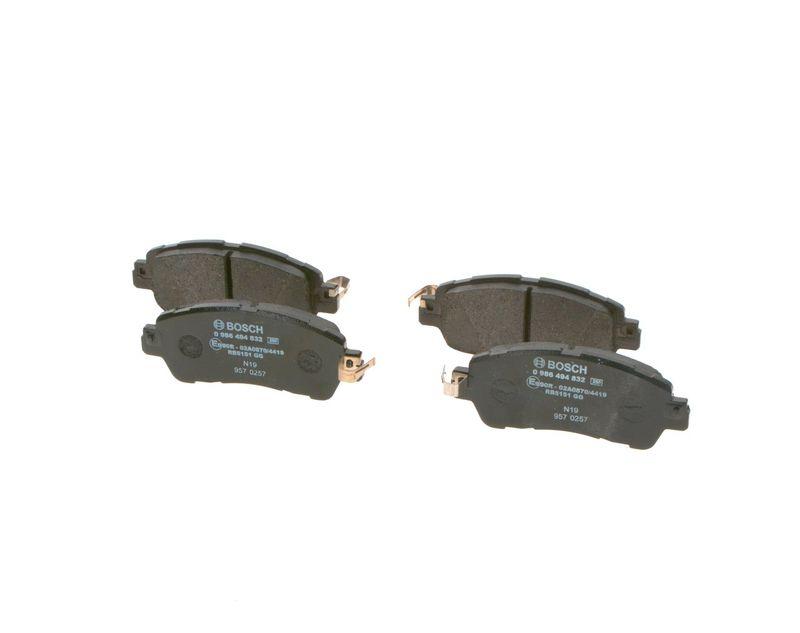 Kit de plaquettes de frein, frein à disque BOSCH 0 986 494 832