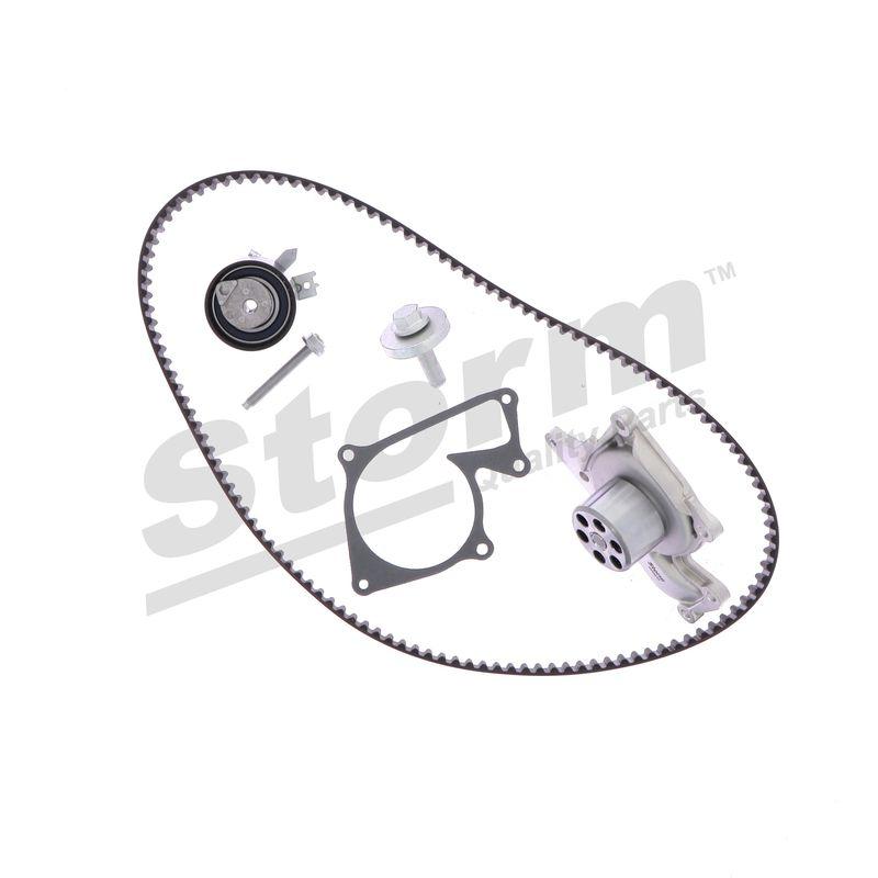 Pompe à eau + kit de courroie crantée STORM QUALITY PARTS 5550580KP