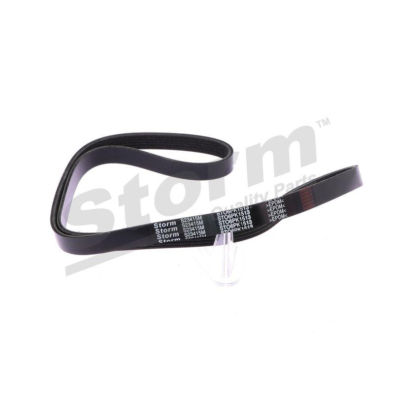 Courroie trapézoïdale à nervures STORM QUALITY PARTS STO6PK1513