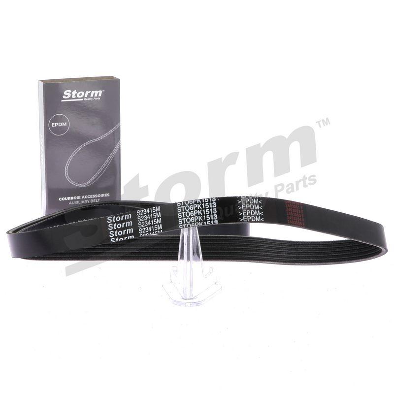 Courroie trapézoïdale à nervures STORM QUALITY PARTS STO6PK1513