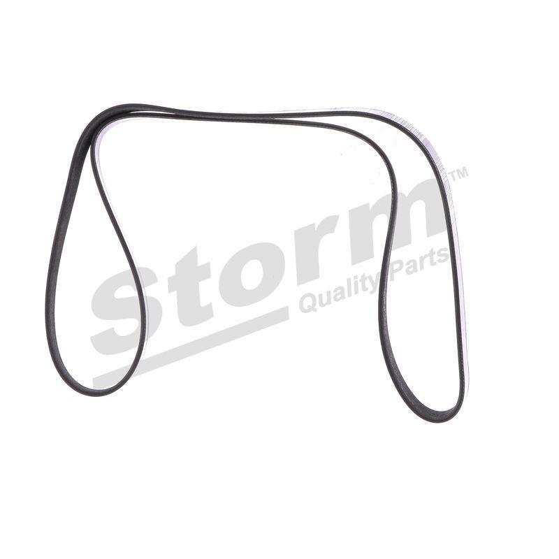 Courroie trapézoïdale à nervures STORM QUALITY PARTS STO6PK1563