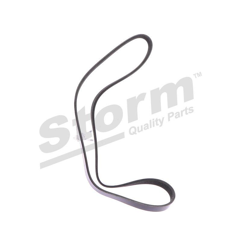 Courroie trapézoïdale à nervures STORM QUALITY PARTS STO6PK1095