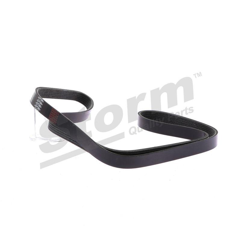 Courroie trapézoïdale à nervures STORM QUALITY PARTS STO6PK1713