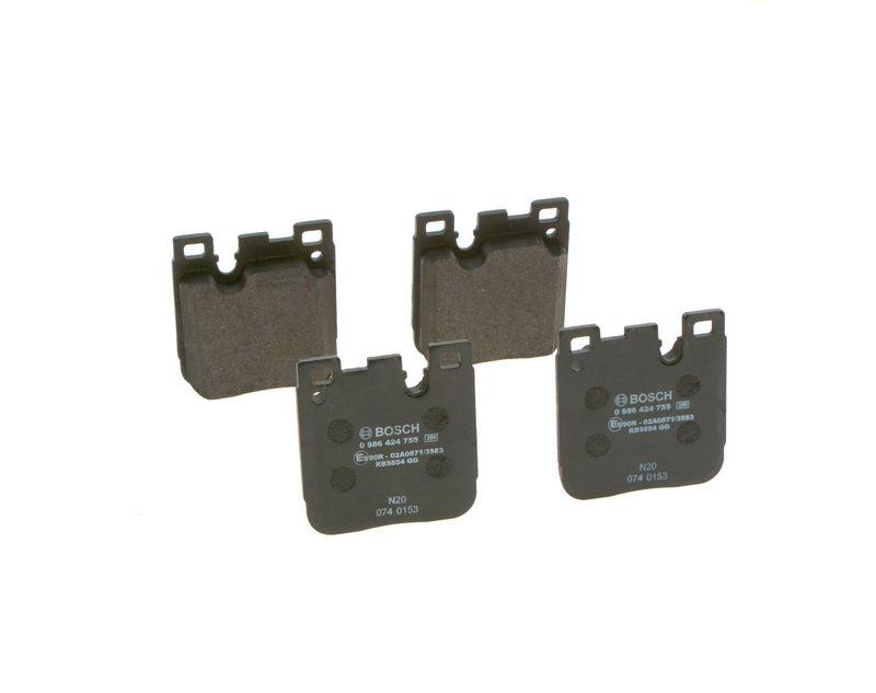 Kit de plaquettes de frein, frein à disque BOSCH 0 986 424 755