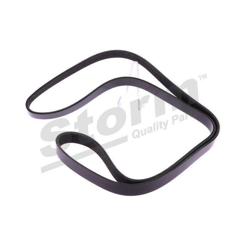 Courroie trapézoïdale à nervures STORM QUALITY PARTS STO6PK1613