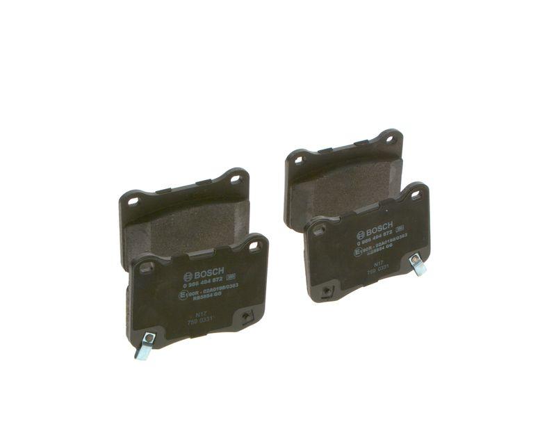 Kit de plaquettes de frein, frein à disque BOSCH 0 986 494 872