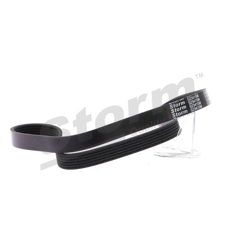 Courroie trapézoïdale à nervures STORM QUALITY PARTS STO6PK1125