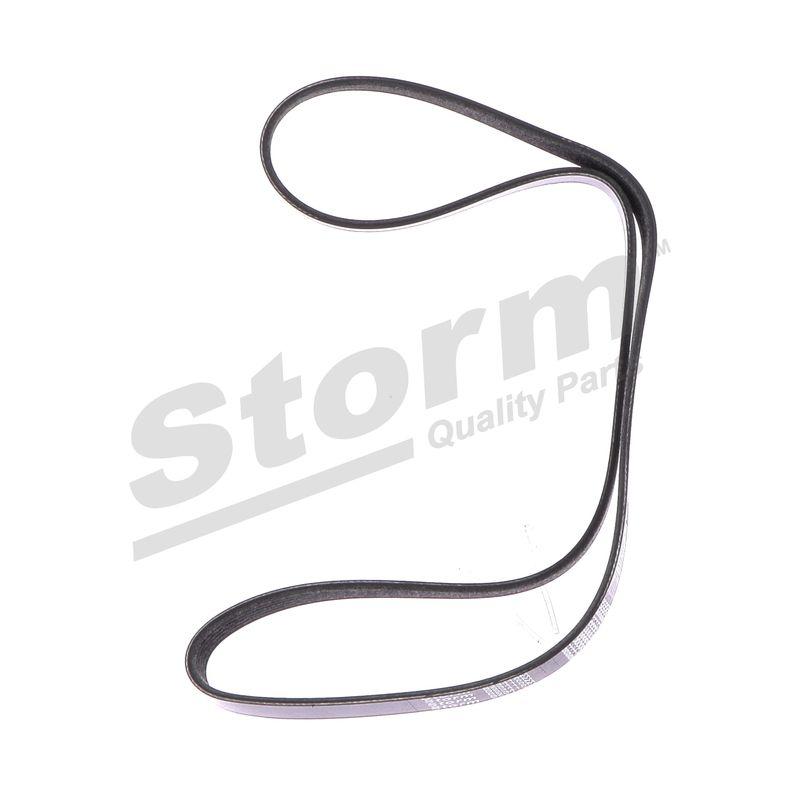 Courroie trapézoïdale à nervures STORM QUALITY PARTS STO6PK1200