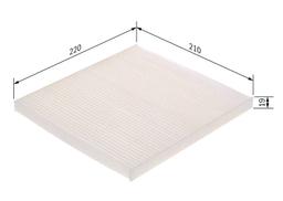 Filtre, air de l'habitacle BOSCH 1987435148