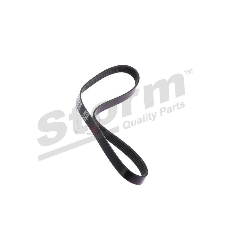 Courroie trapézoïdale à nervures STORM QUALITY PARTS STO6PK1038