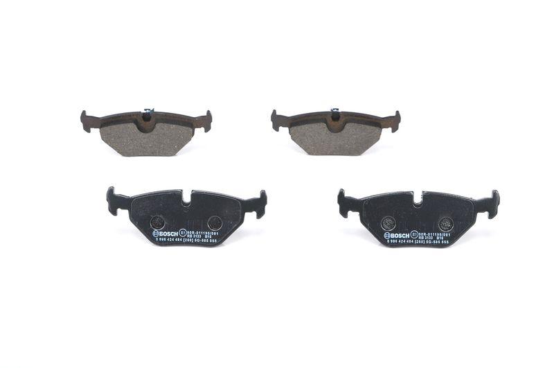 Kit de plaquettes de frein, frein à disque BOSCH 0 986 424 484
