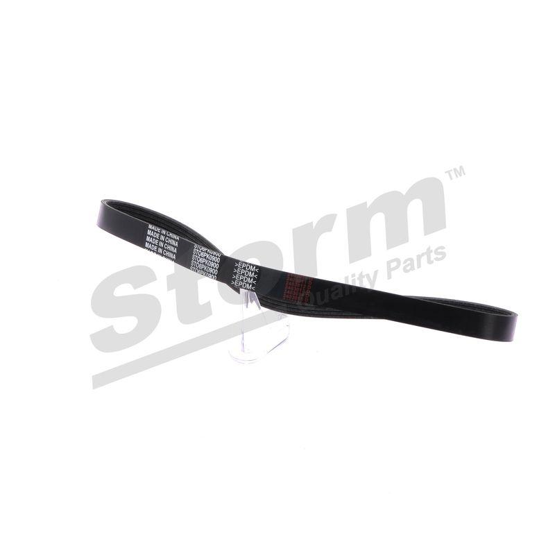Courroie trapézoïdale à nervures STORM QUALITY PARTS STO6PK0900