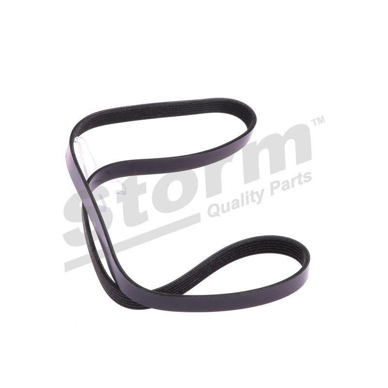 Courroie trapézoïdale à nervures STORM QUALITY PARTS STO6PK1355
