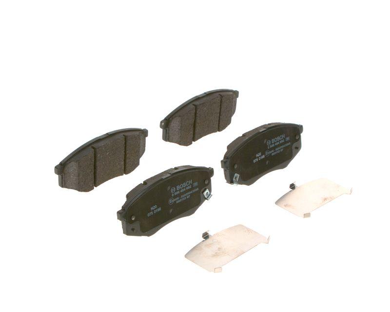 Kit de plaquettes de frein, frein à disque BOSCH 0 986 494 692