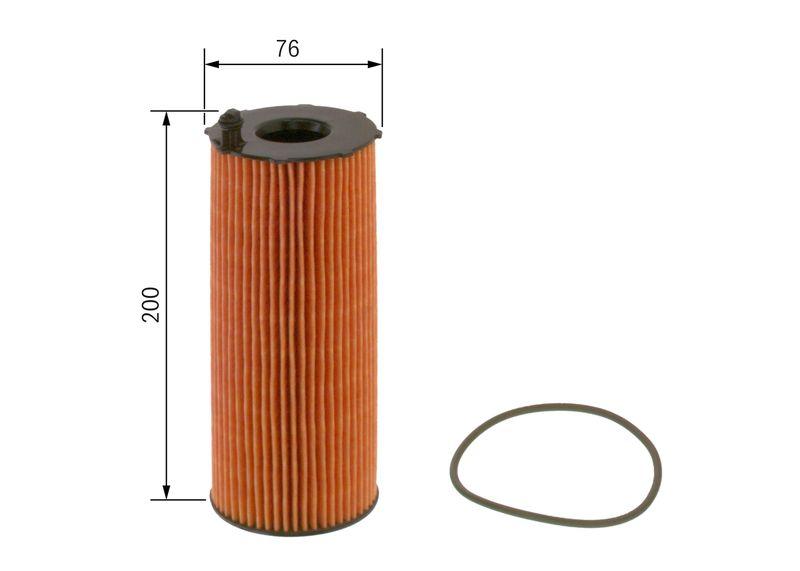 Filtre à huile BOSCH F 026 407 066