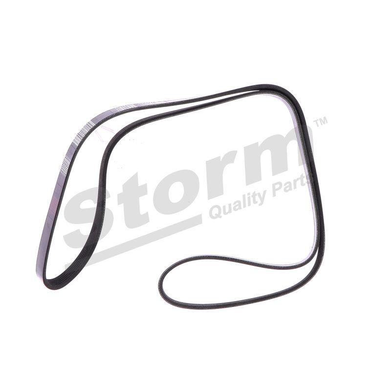 Courroie trapézoïdale à nervures STORM QUALITY PARTS STO6PK1663