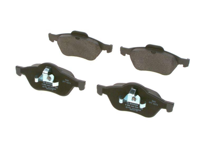 Kit de plaquettes de frein, frein à disque BOSCH 0 986 494 034