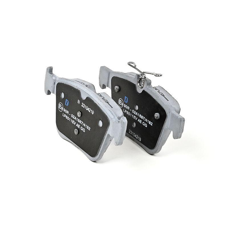 Kit de plaquettes de frein, frein à disque DELPHI LP5011EV