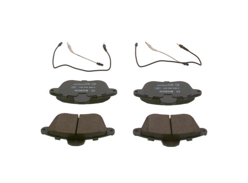 Kit de plaquettes de frein, frein à disque BOSCH 0 986 460 951