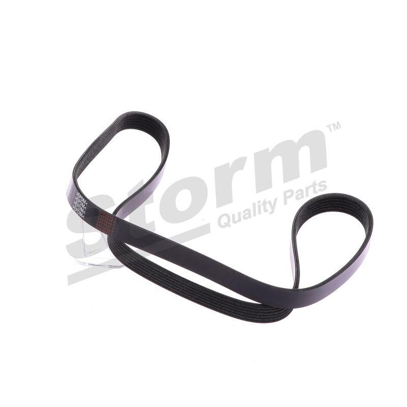Courroie trapézoïdale à nervures STORM QUALITY PARTS STO6PK1355