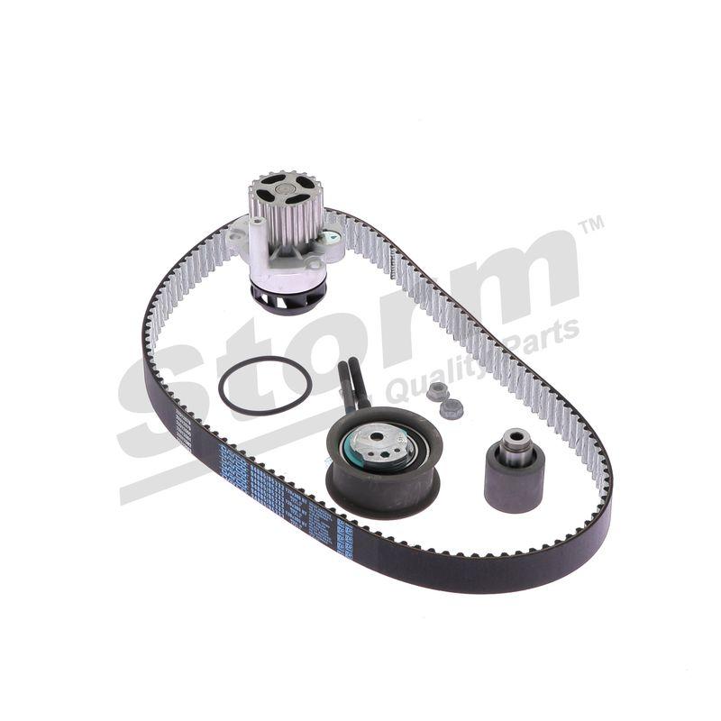 Pompe à eau + kit de courroie crantée STORM QUALITY PARTS 5550584KP