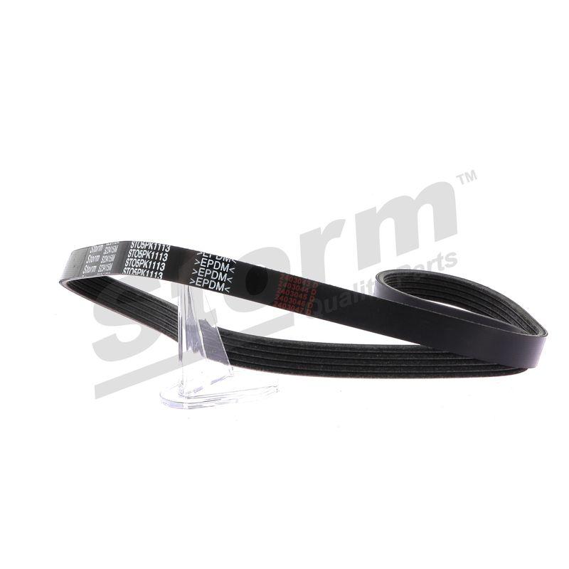 Courroie trapézoïdale à nervures STORM QUALITY PARTS STO5PK1113