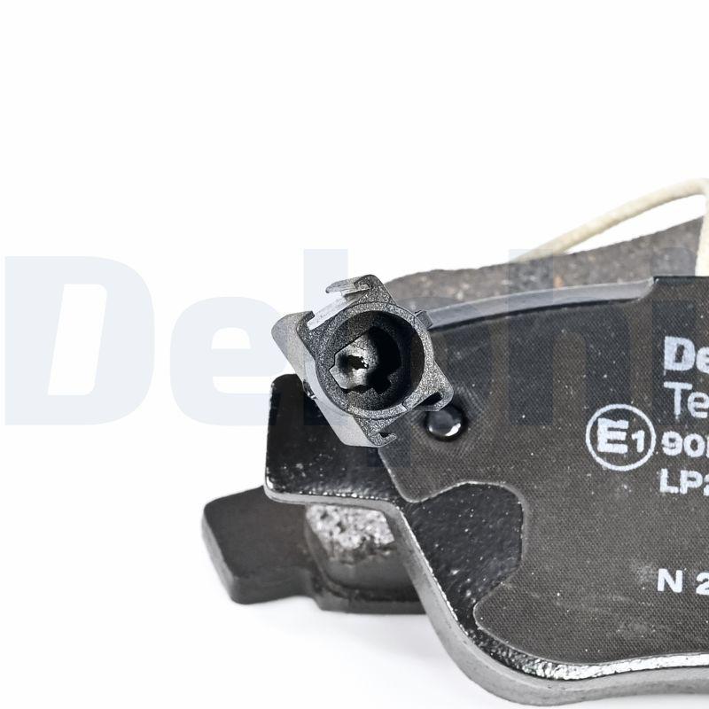 Kit de plaquettes de frein, frein à disque DELPHI LP2276