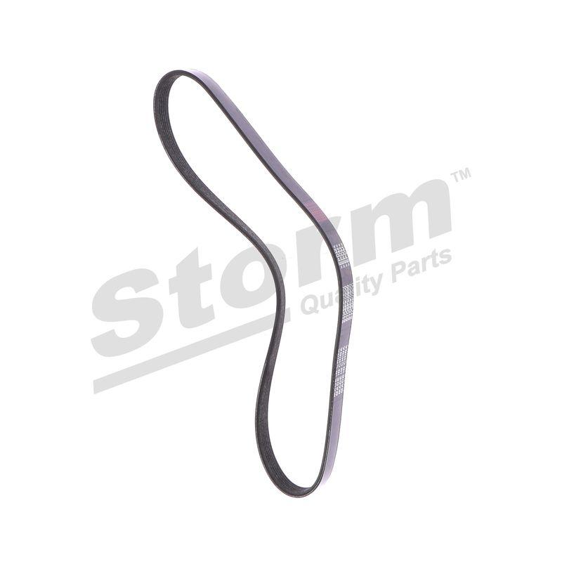 Courroie trapézoïdale à nervures STORM QUALITY PARTS STO6PK0900