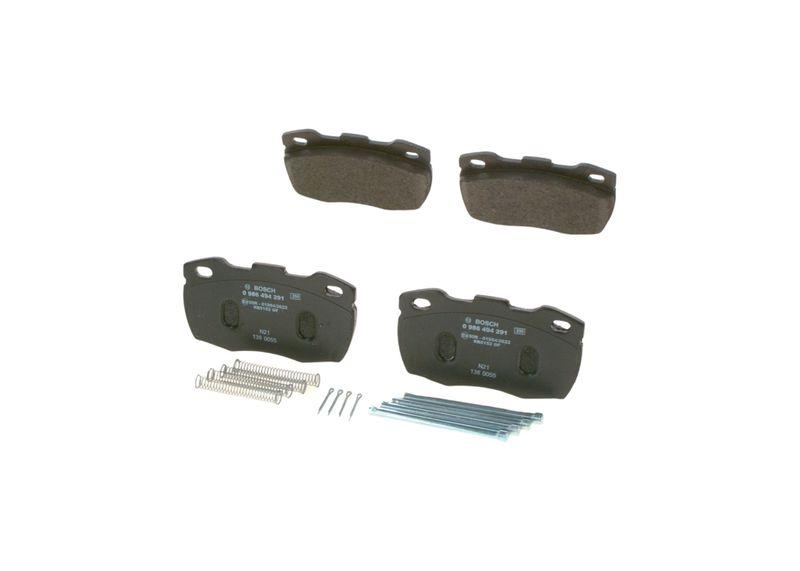 Kit de plaquettes de frein, frein à disque BOSCH 0 986 494 291