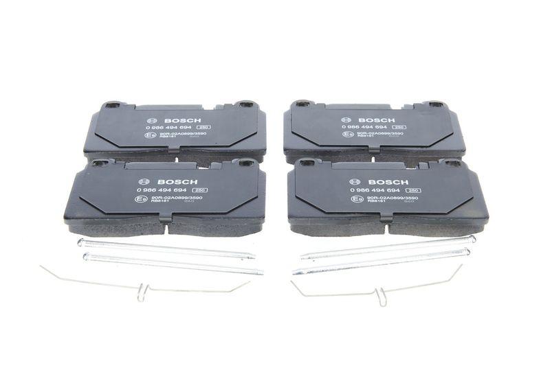 Kit de plaquettes de frein, frein à disque BOSCH 0986494694