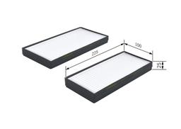 Filtre, air de l'habitacle BOSCH 1987432176