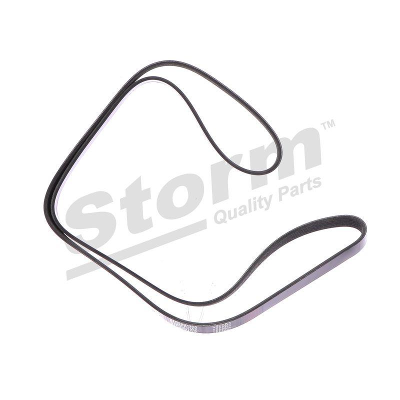 Courroie trapézoïdale à nervures STORM QUALITY PARTS STO6PK1700