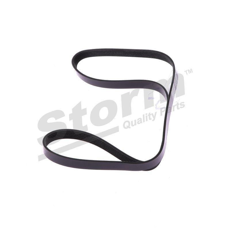 Courroie trapézoïdale à nervures STORM QUALITY PARTS STO6PK1438