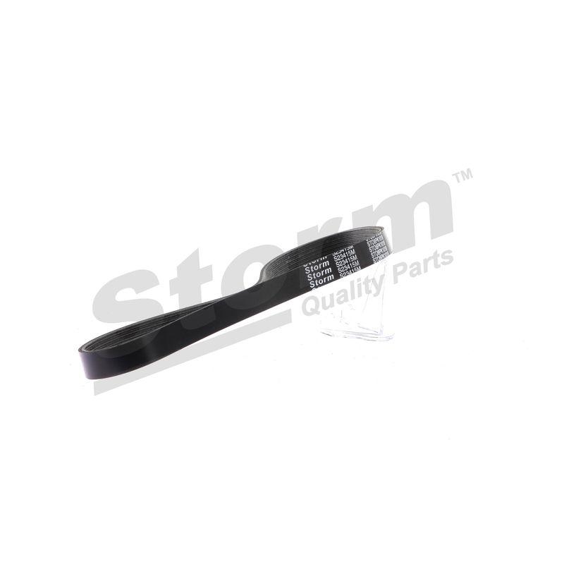 Courroie trapézoïdale à nervures STORM QUALITY PARTS STO6PK1019