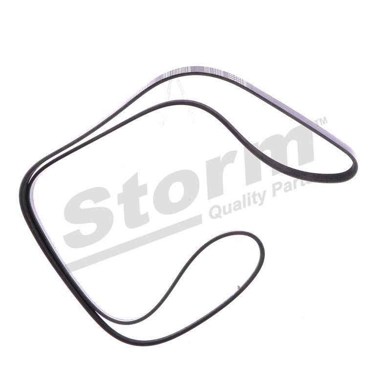 Courroie trapézoïdale à nervures STORM QUALITY PARTS STO5PK1750