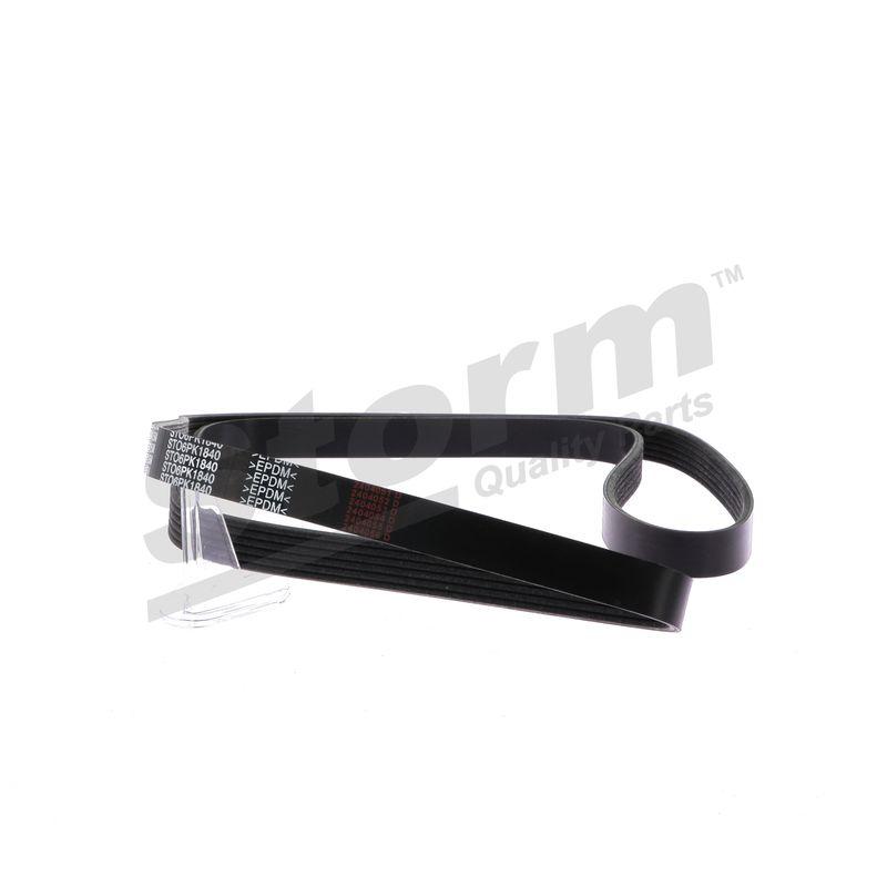 Courroie trapézoïdale à nervures STORM QUALITY PARTS STO6PK1840