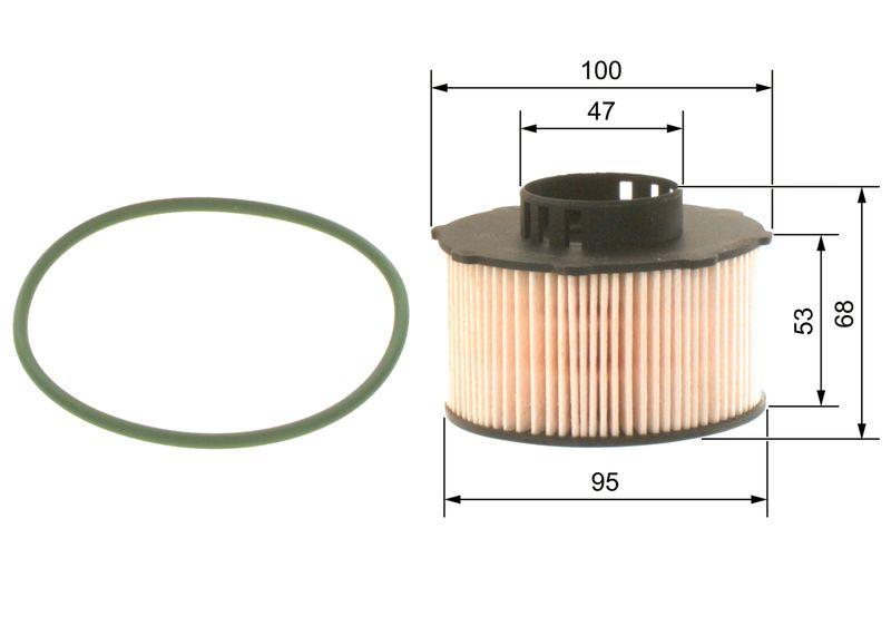 Filtre à carburant BOSCH F 026 402 359
