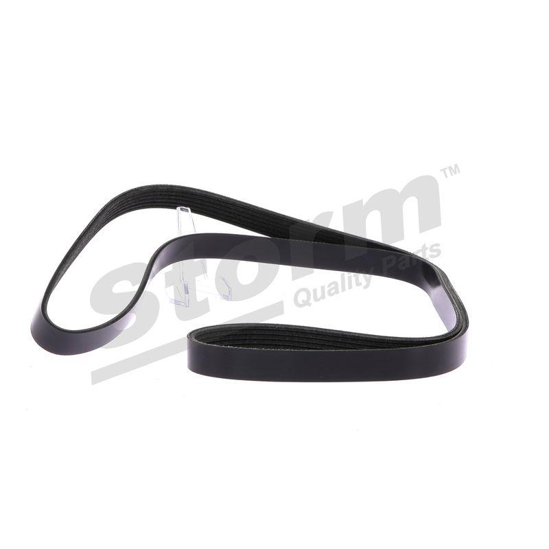 Courroie trapézoïdale à nervures STORM QUALITY PARTS STO6PK1613