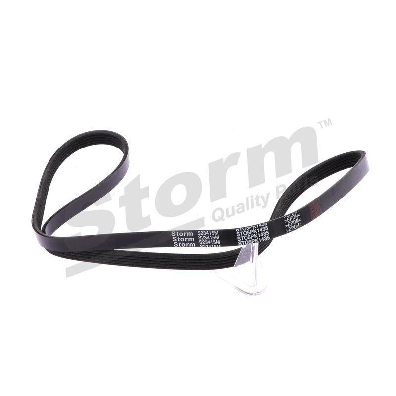 Courroie trapézoïdale à nervures STORM QUALITY PARTS STO5PK1435