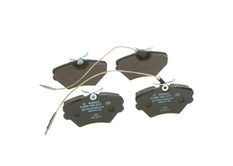 Kit de plaquettes de frein, frein à disque BOSCH 0 986 424 217