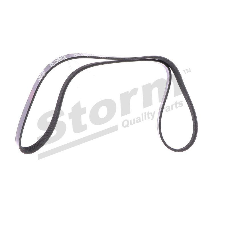 Courroie trapézoïdale à nervures STORM QUALITY PARTS STO6PK1153