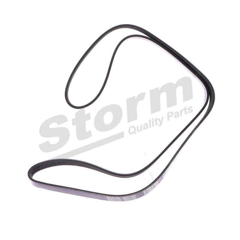Courroie trapézoïdale à nervures STORM QUALITY PARTS STO6PK1638