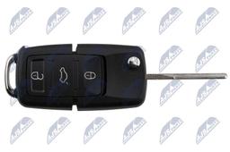 Boîtier, clé de voiture NTY EZC-VW-558
