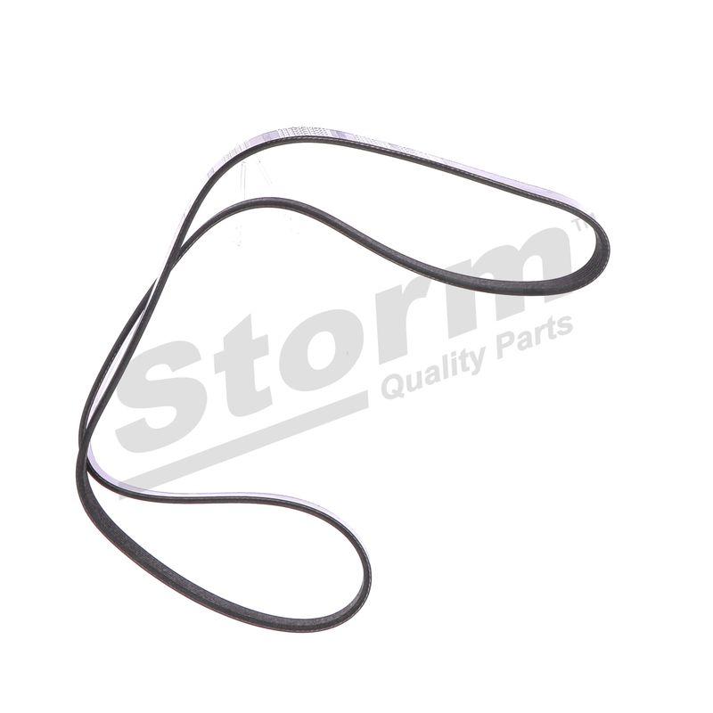 Courroie trapézoïdale à nervures STORM QUALITY PARTS STO6PK1355